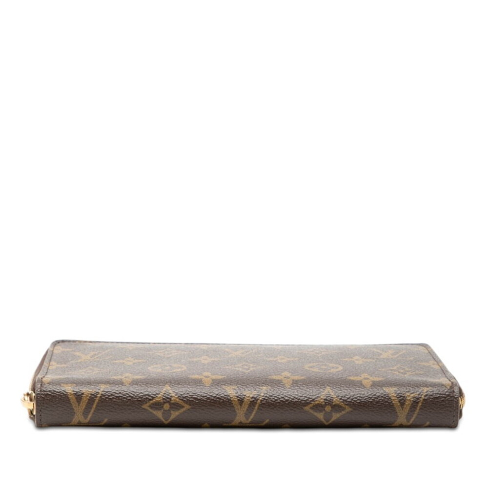 Louis Vuitton Monogram Zippy Organizer Round Zipper Long Wallet M60002 Brown ... - Picture 3 of 6